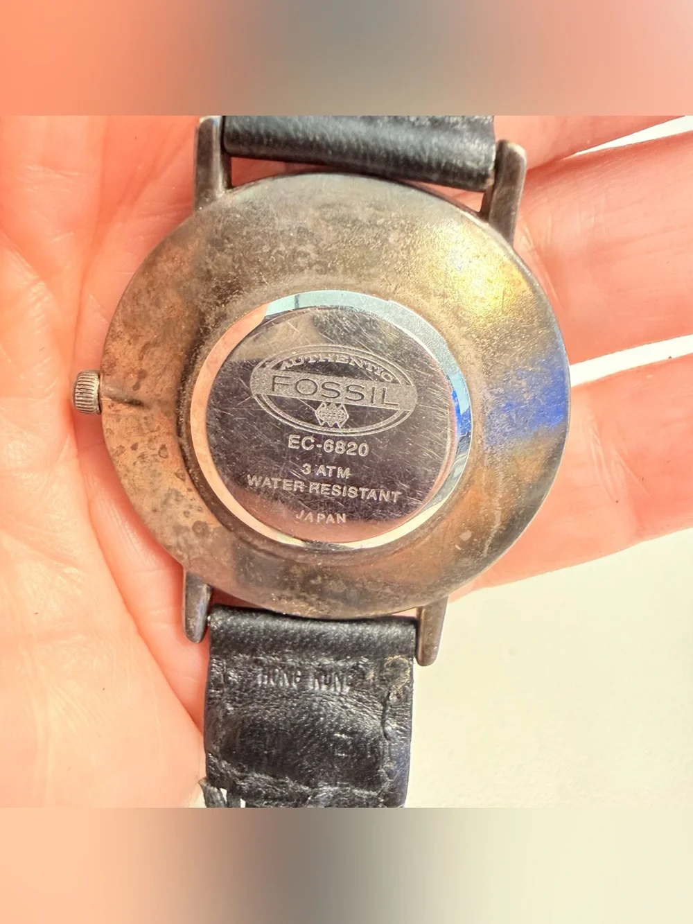 Fossil Cobra EC.6820 Compass Watch Fair Condition